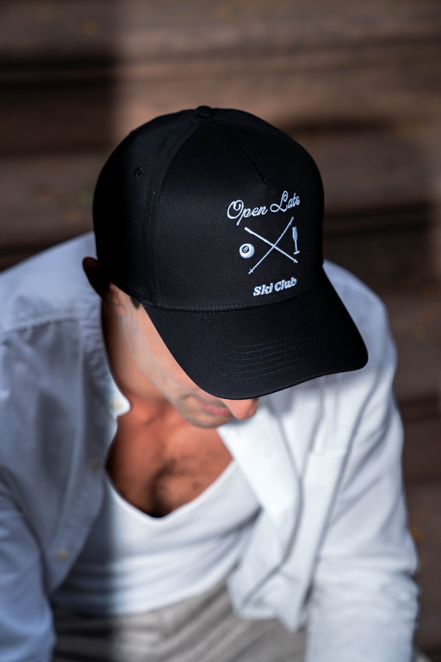 Ski Club Hat - Black