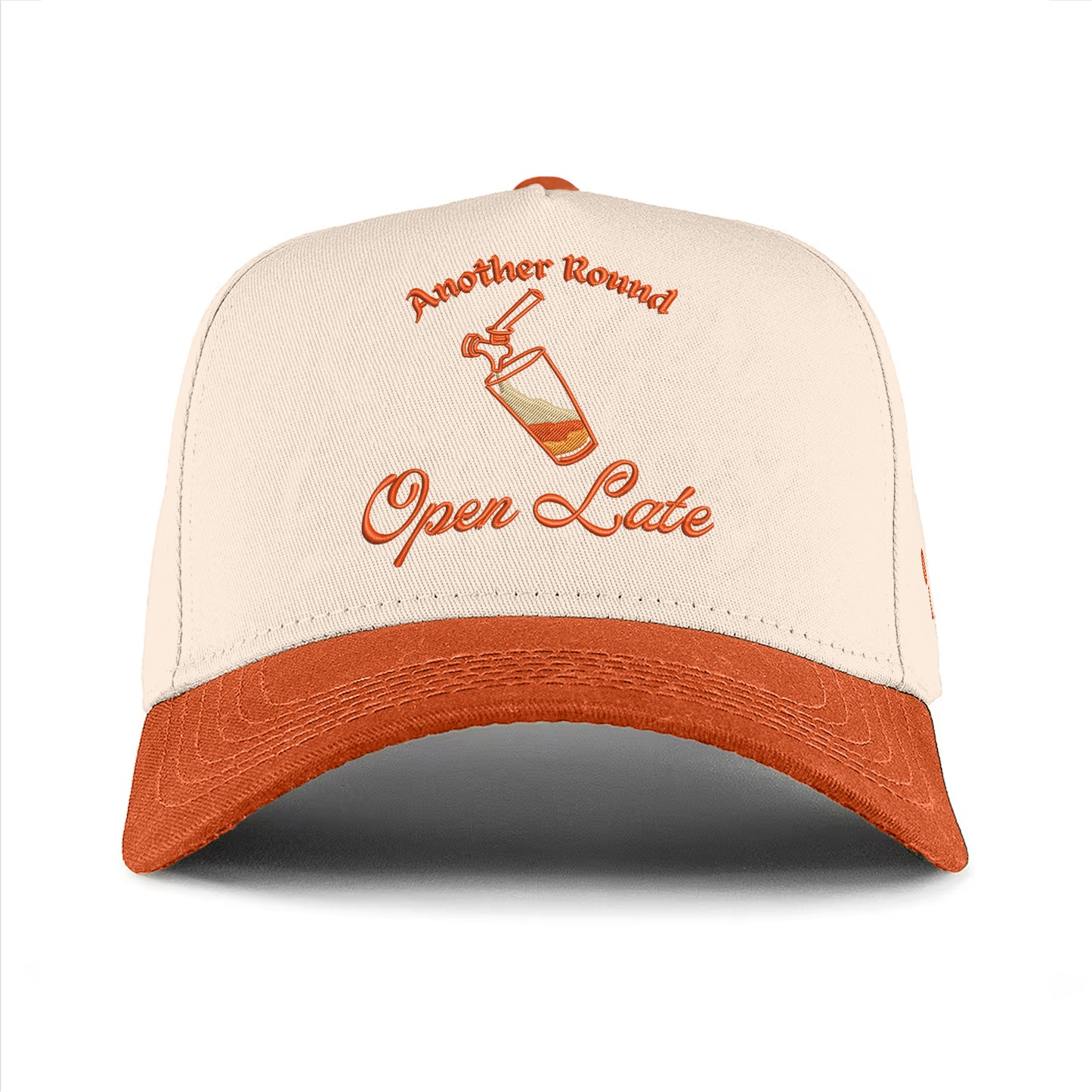 Another Round Hat - Natural / Rust