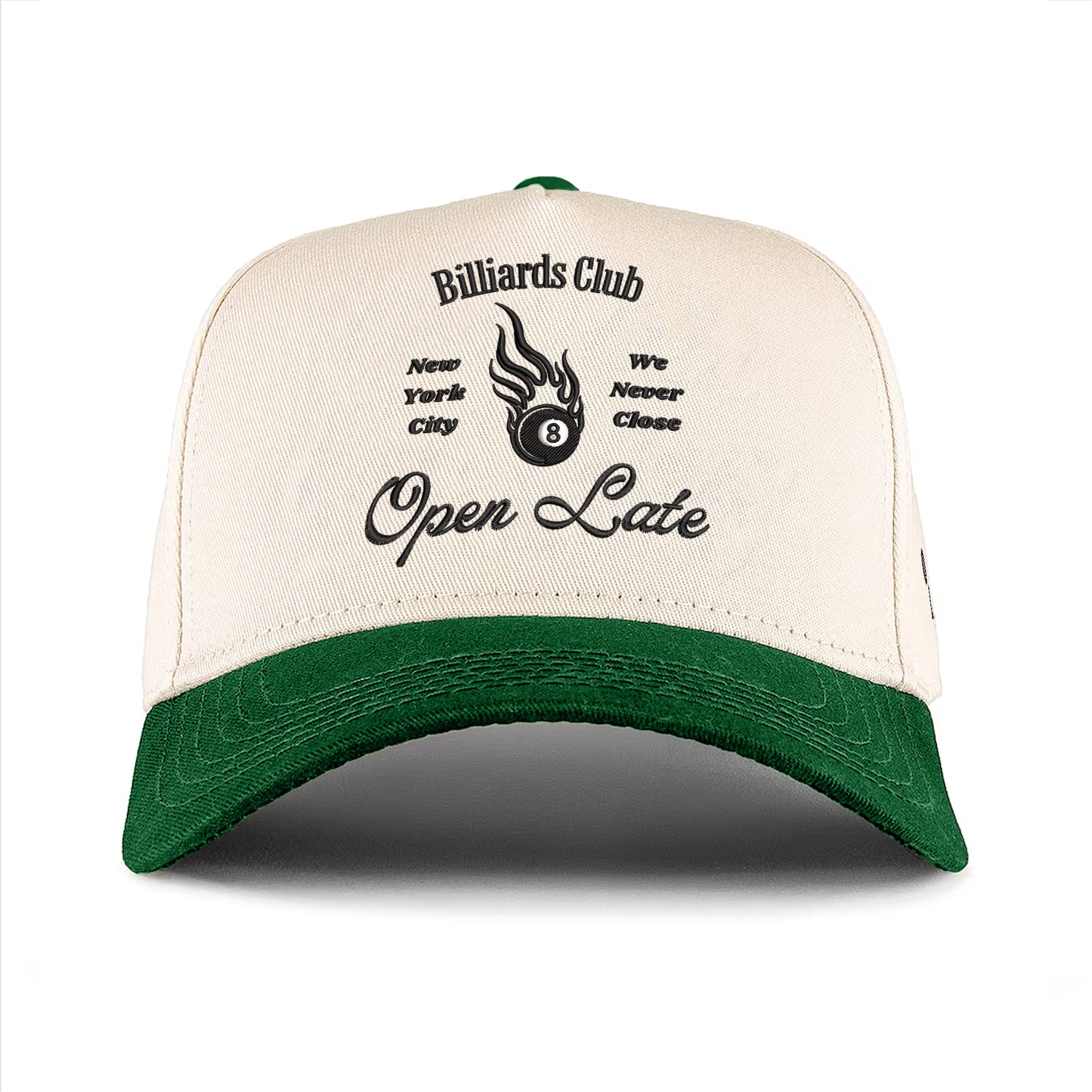 Billiards Club Hat - Natural / Green