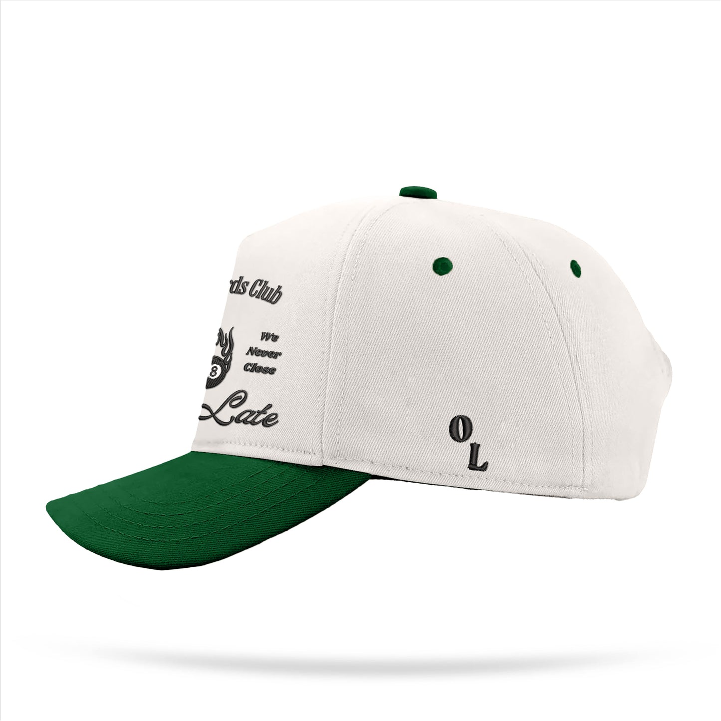 Billiards Club Hat - Natural / Green