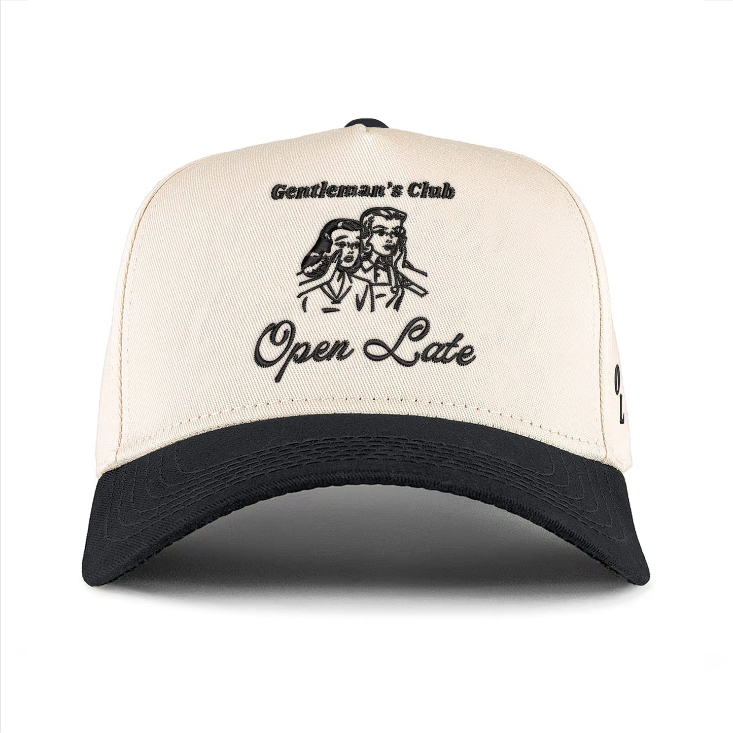 Gentleman's Club Hat - Natural/Black