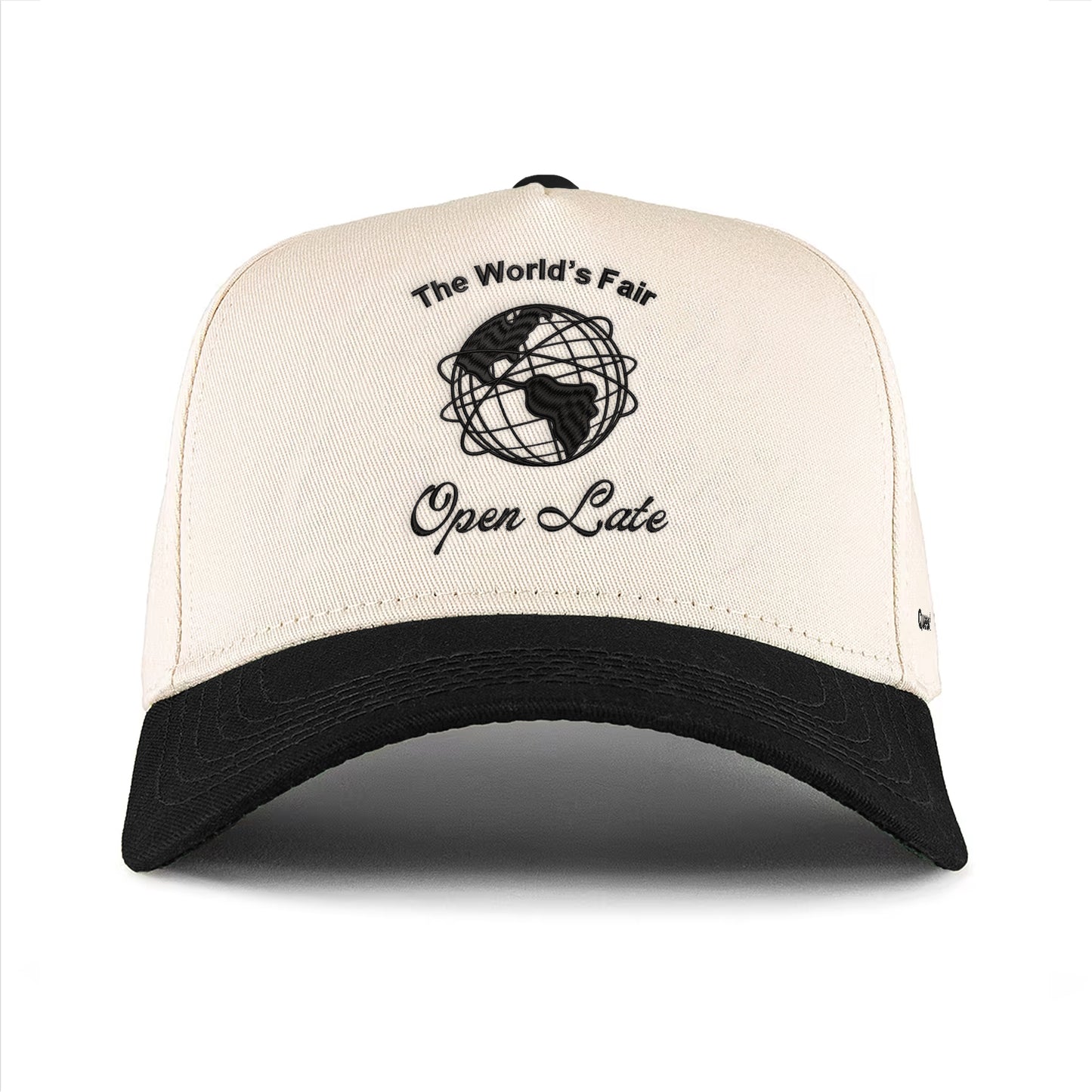 The World's Fair Hat - Natural / Black
