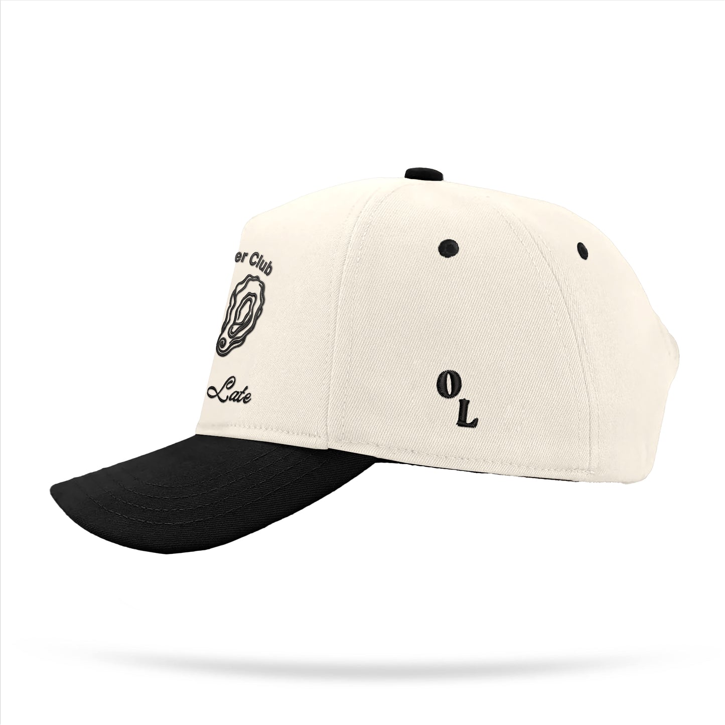 Oyster Hat - Natural / Black
