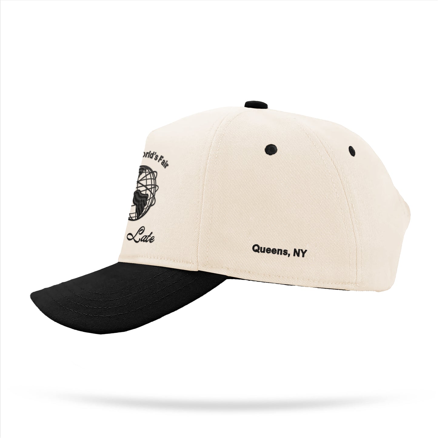 The World's Fair Hat - Natural / Black
