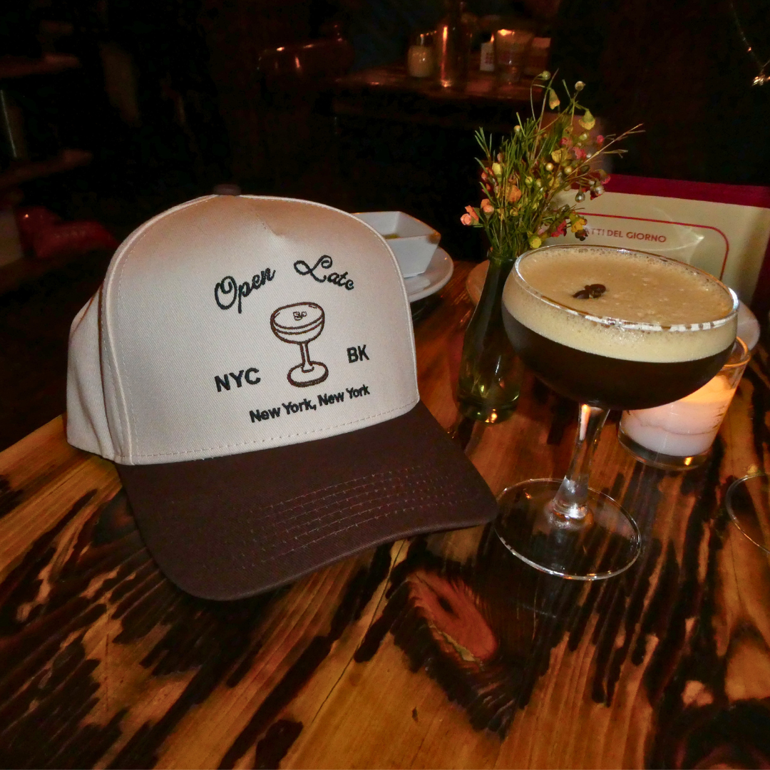 Espresso Martini Hat - Natural / Brown