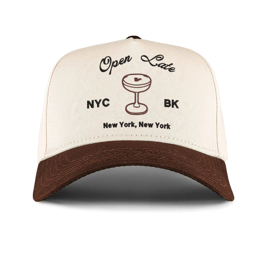 Espresso Martini Hat - Natural / Brown