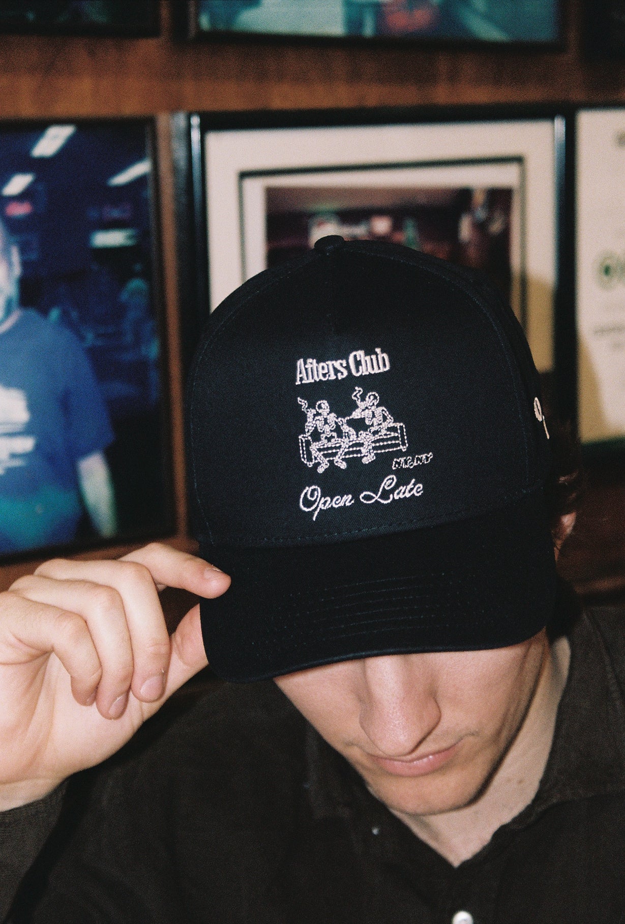 Afters Club Hat - Black