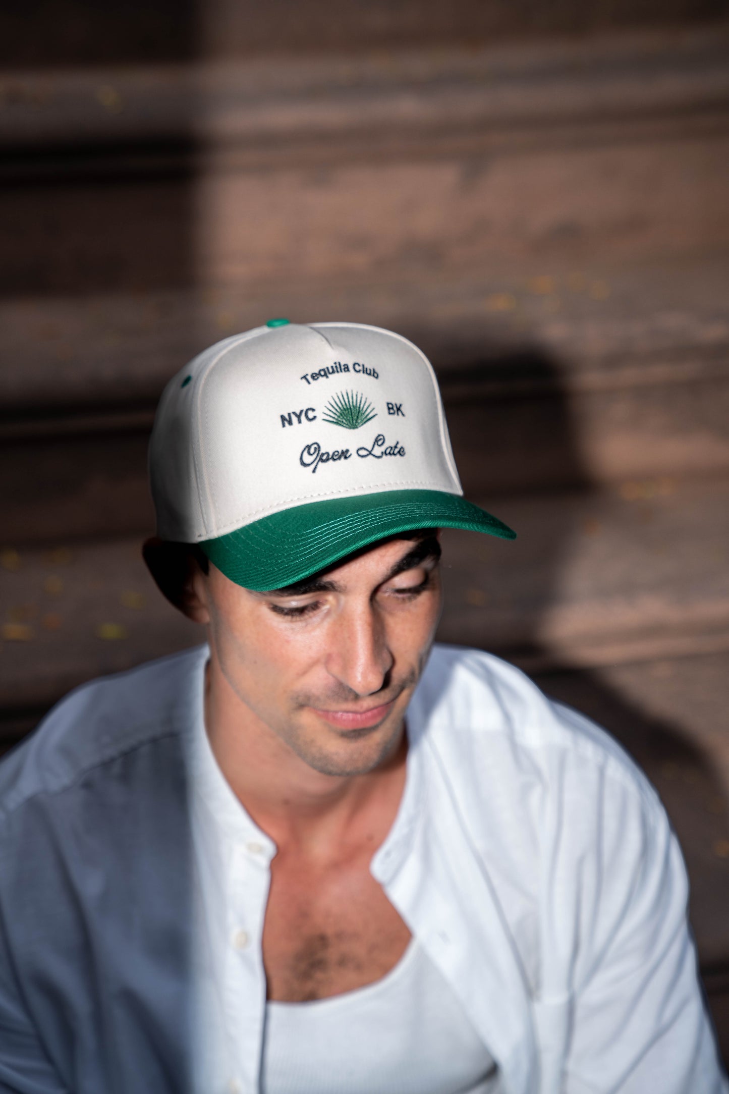Tequila Club Hat - Natural / Green