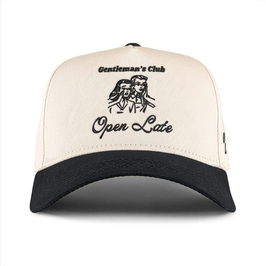 Martini Club Hat - Natural / Hunter Green