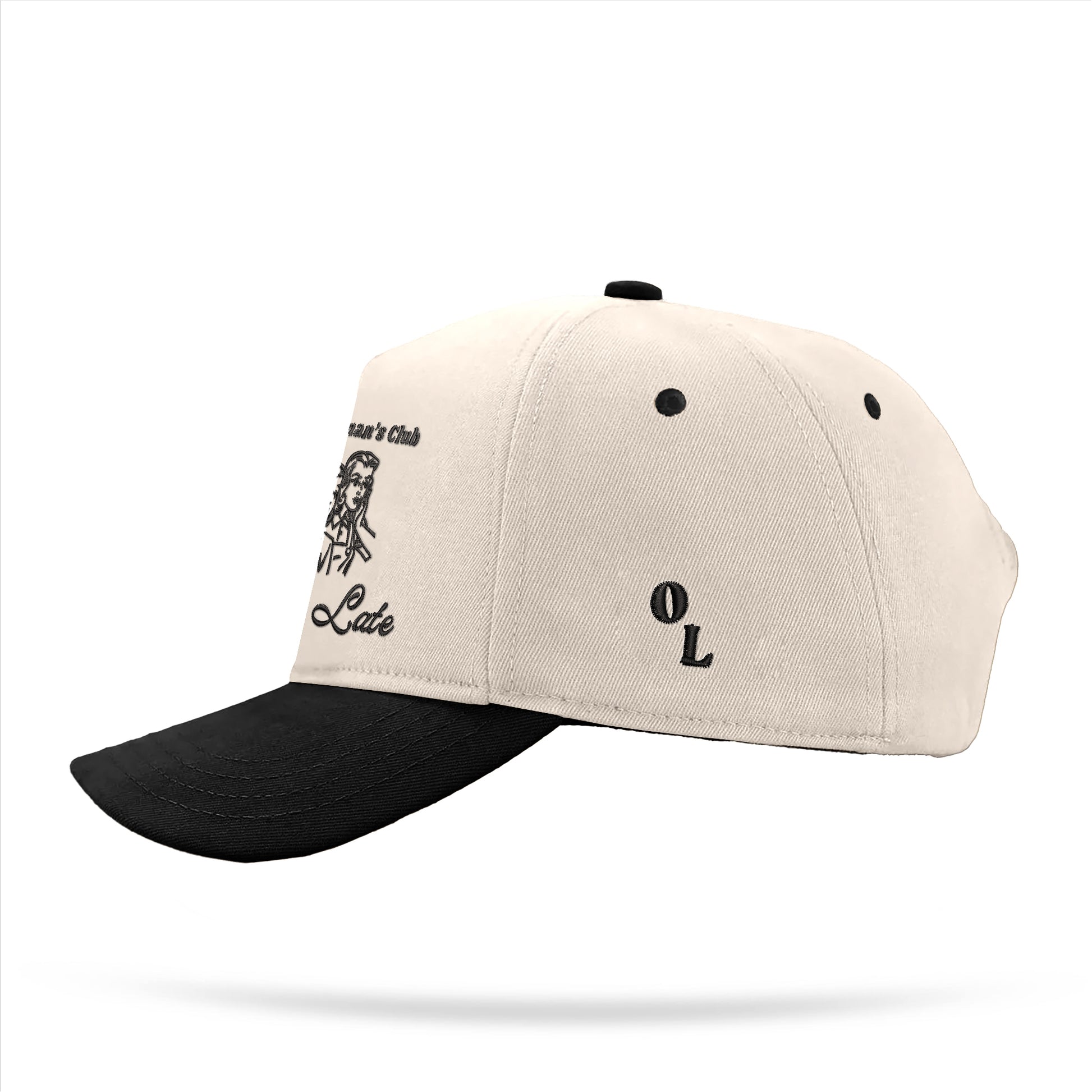 Oyster Hat - Natural / Black
