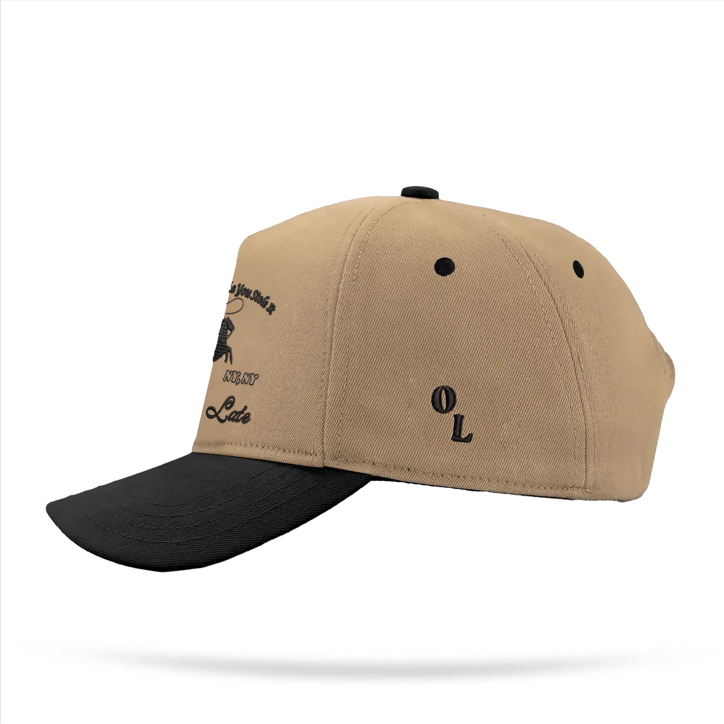 Rodeo Hat - Khaki/Black