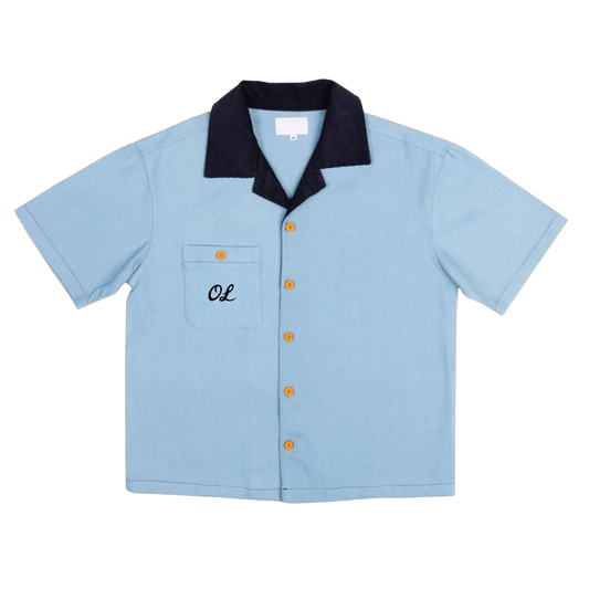 Lucky Shirt - Sky Blue Linen