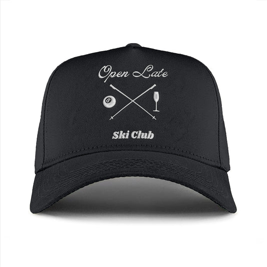 Ski Club Hat - Black